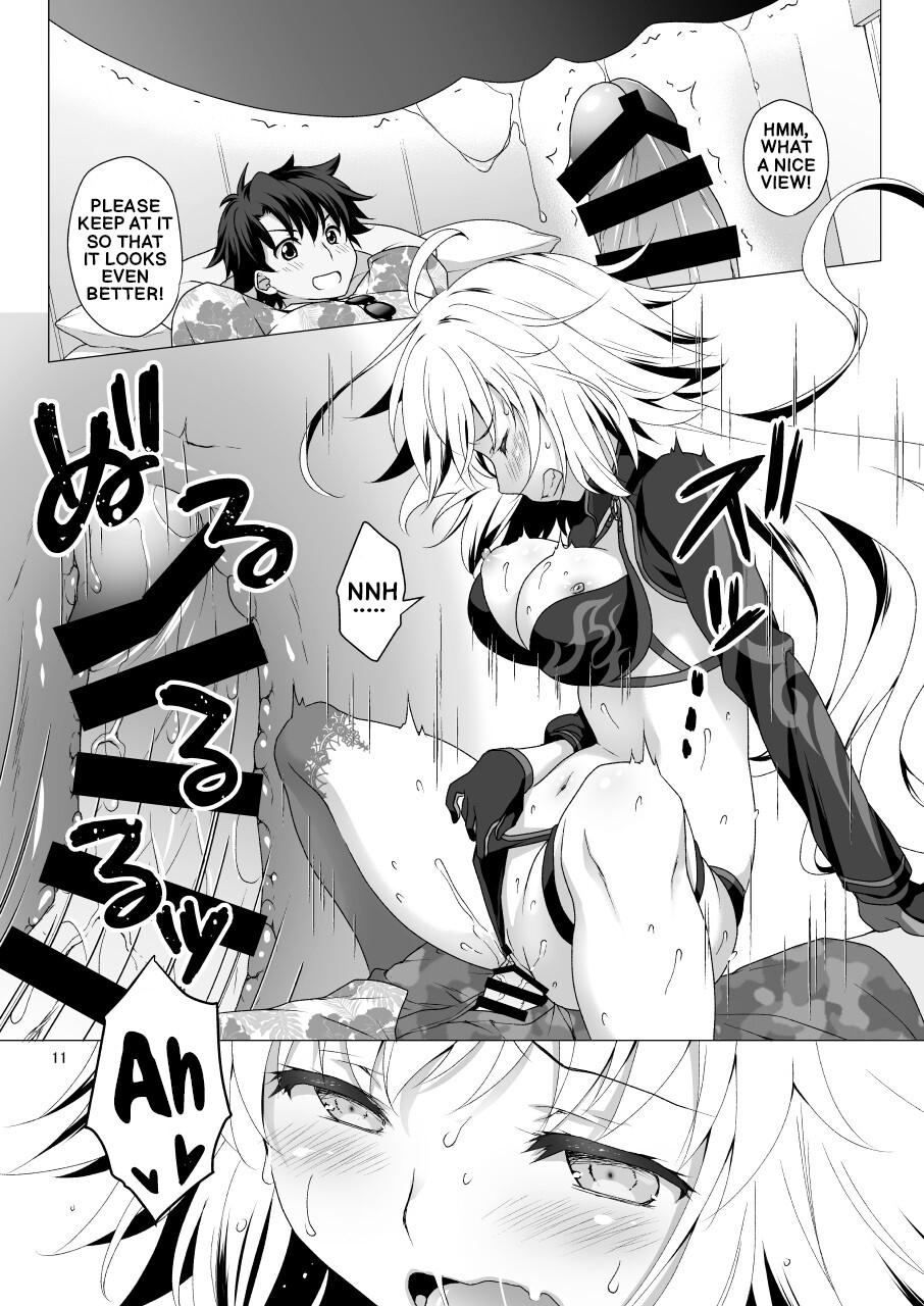 Hentai Manga Comic-CHALDEA GIRLS COLLECTION Jeanne Alter Continuous Orgasms Through the Command Spells-Read-10
